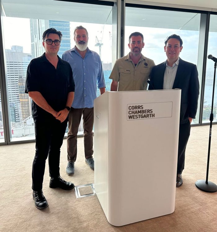 Ben with Corrs Chambers Westgarth Law Firm